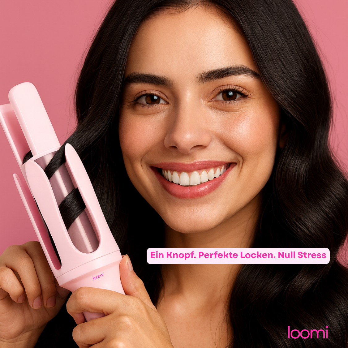 loomi Lockenstab, der für dich dreht